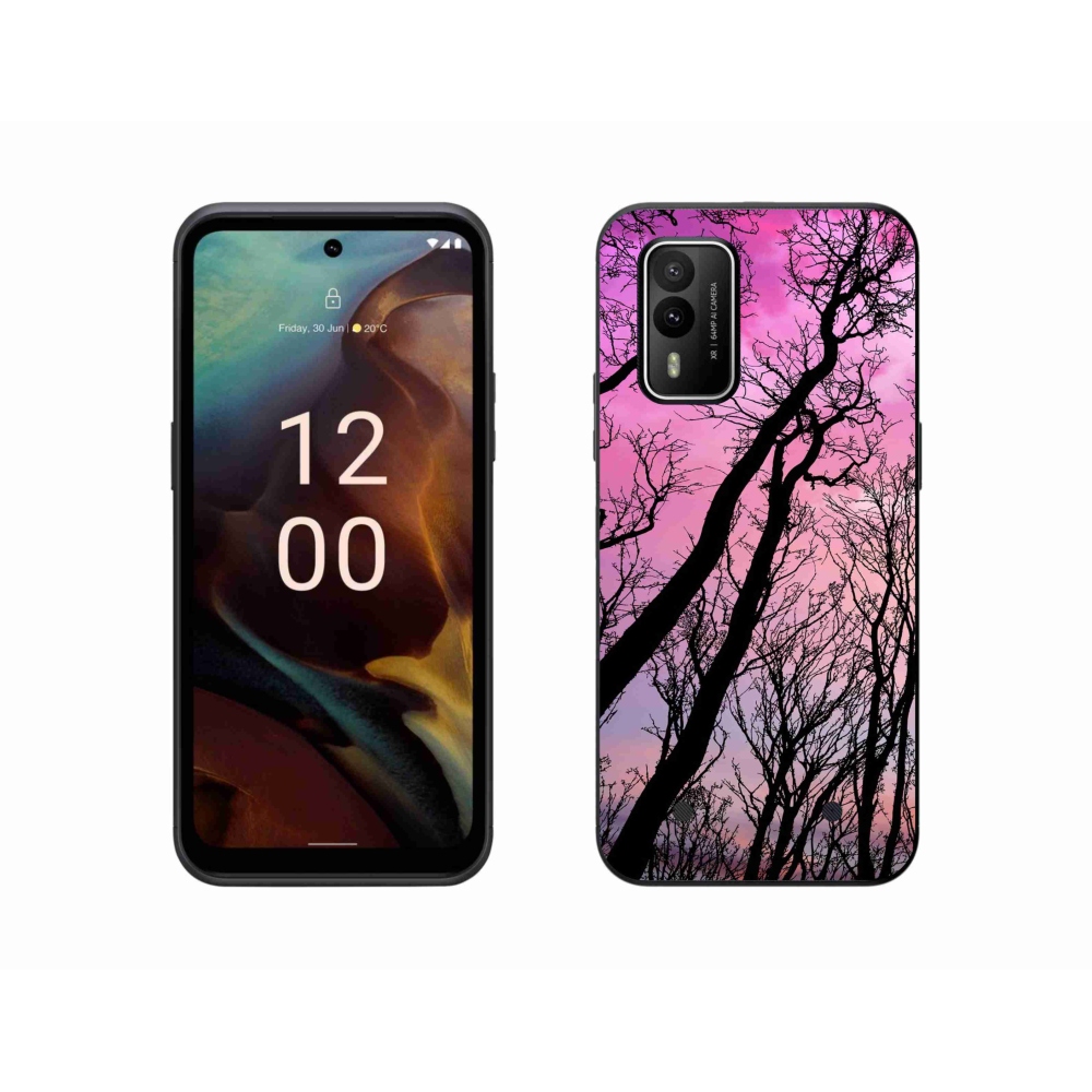 Gelový obal mmCase na Nokia XR21 - opadané stromy