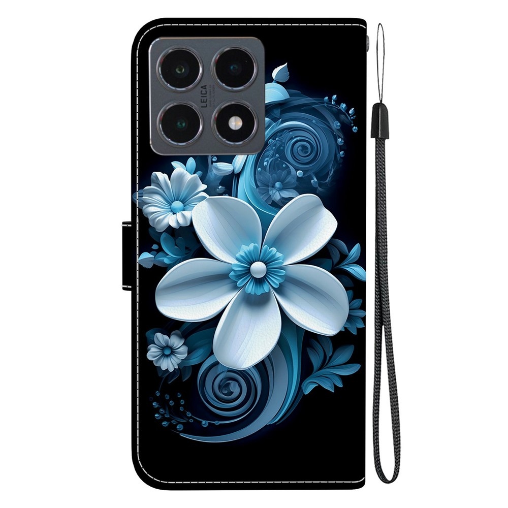 Versatile knížkové pouzdro na Xiaomi 15T - orchidej