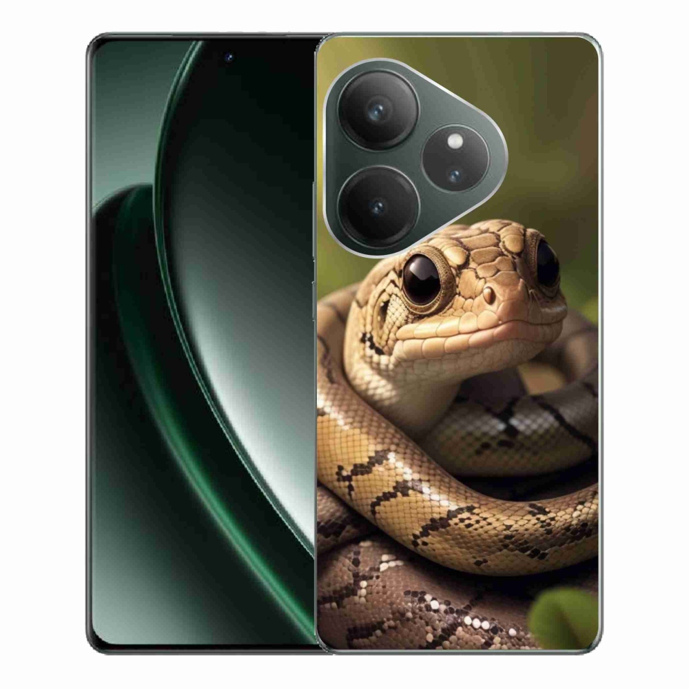 Gelový kryt mmCase na Realme GT 6 5G/GT 6T 5G - had 1