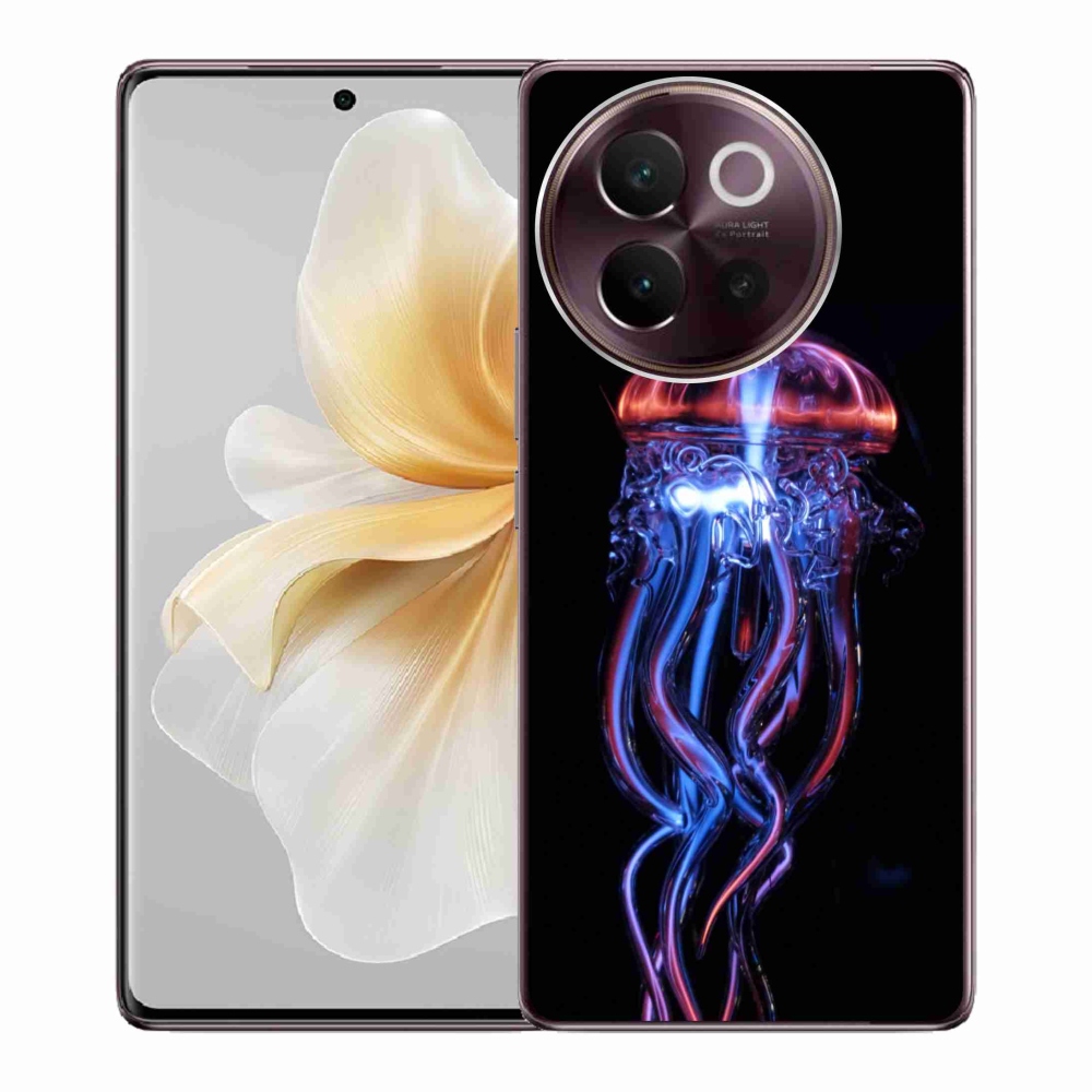 Gelový kryt mmCase na Vivo V40 Lite 5G - medúza