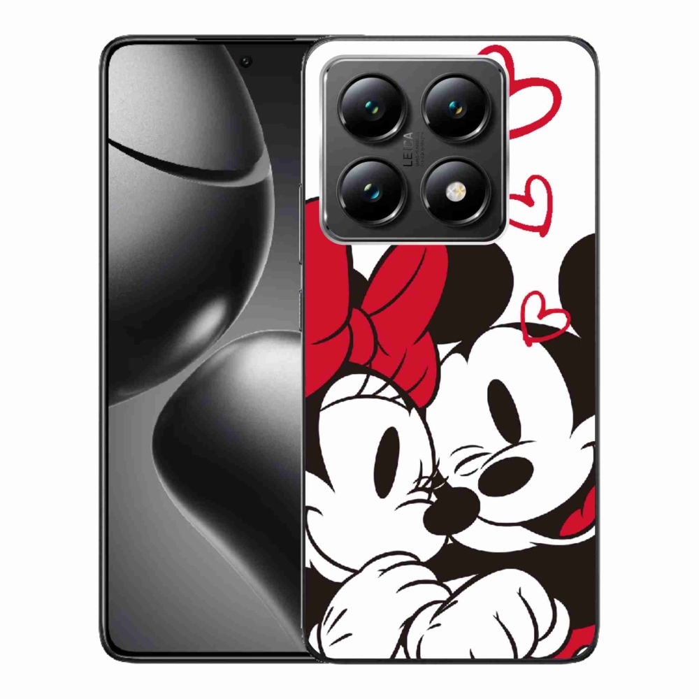 Gelový kryt mmCase na Xiaomi 14T - minnie a mickey