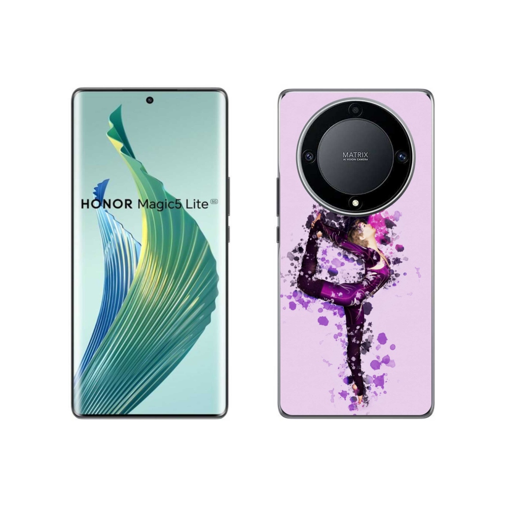 Gelový kryt mmCase na Honor Magic 5 Lite 5G - baletka