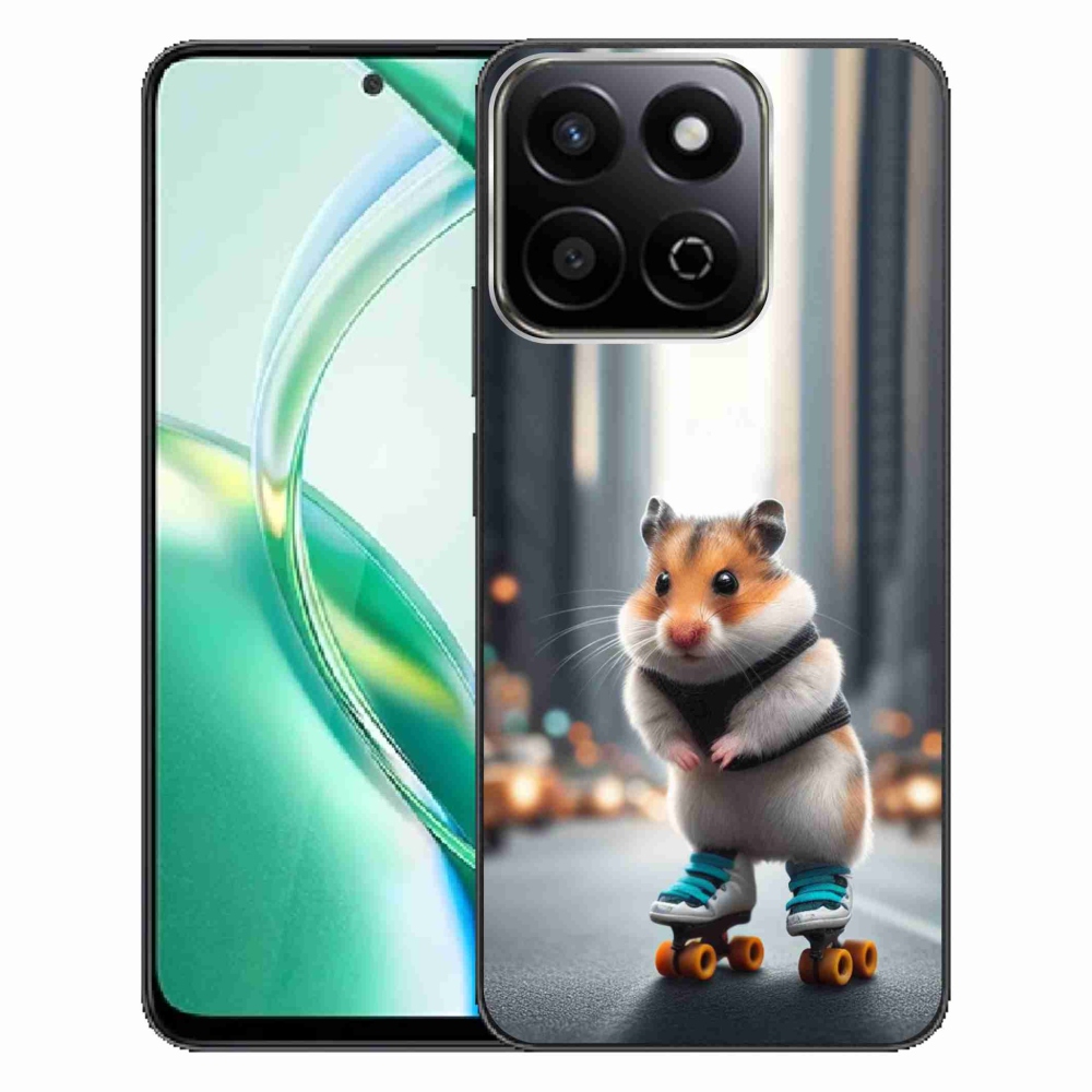 Gelový kryt mmCase na Honor 200 Smart 5G - křeček na bruslích
