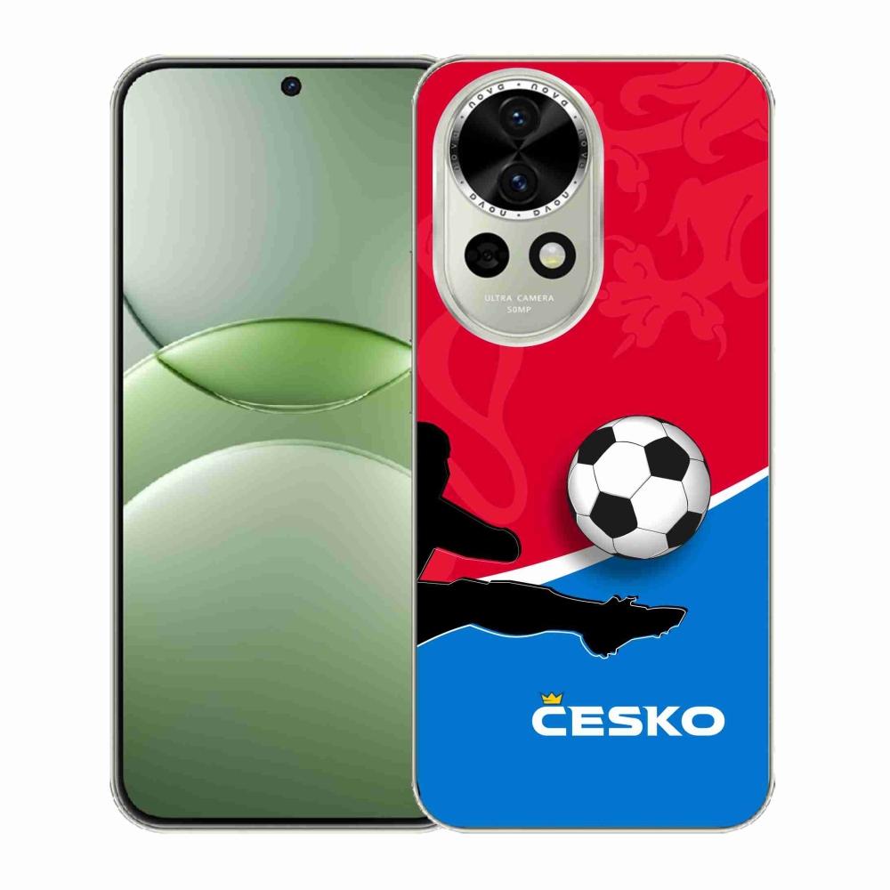 Gelový kryt mmCase na Huawei Nova 13 5G - fotbal Česko 2