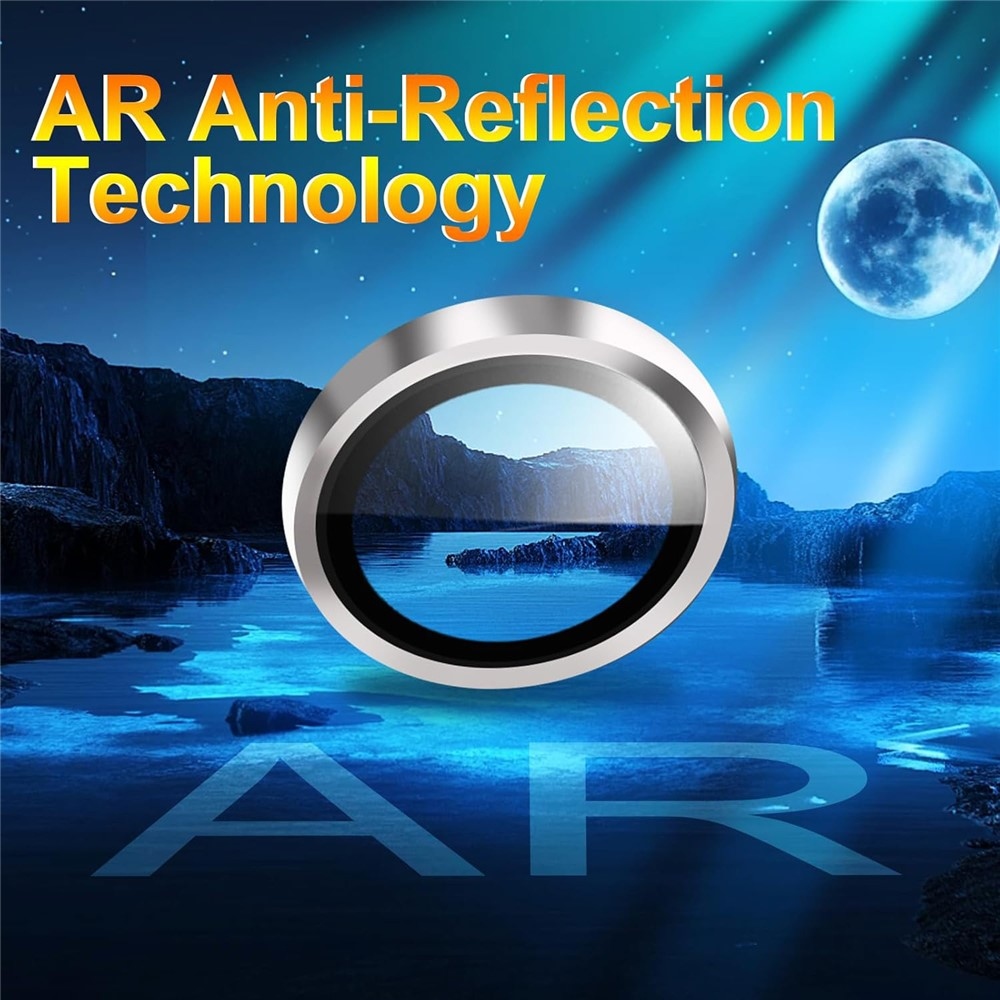 KLB sklo čočky fotoaparátu na Samsung Galaxy A15 4G/5G (samostatná skla) - černé