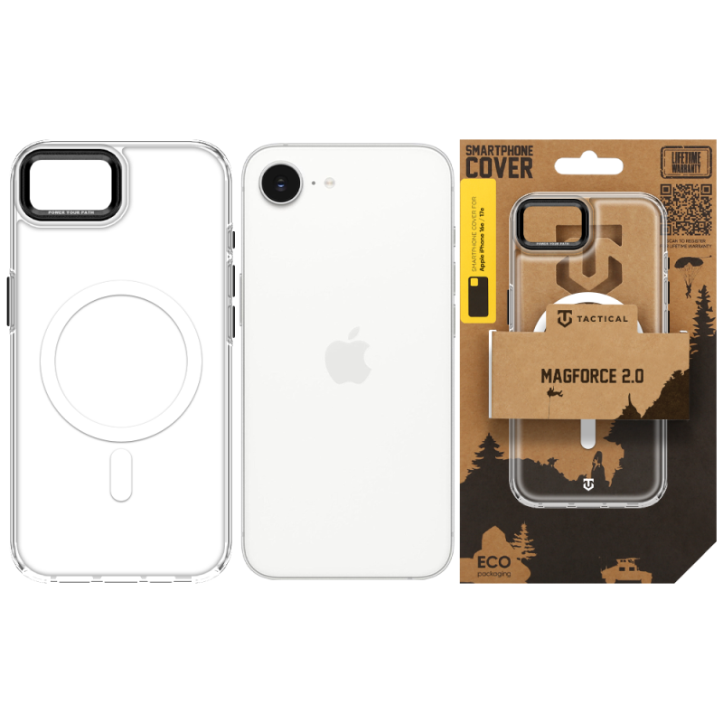 Tactical MagForce 2.0 Kryt pro Apple iPhone 16e/17e Black