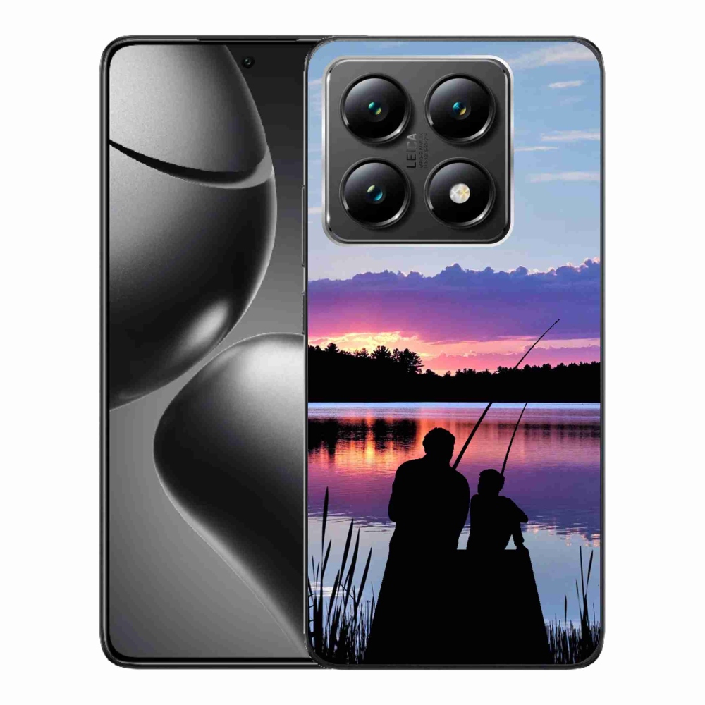 Gelový kryt mmCase na Xiaomi 14T - rybaření 2