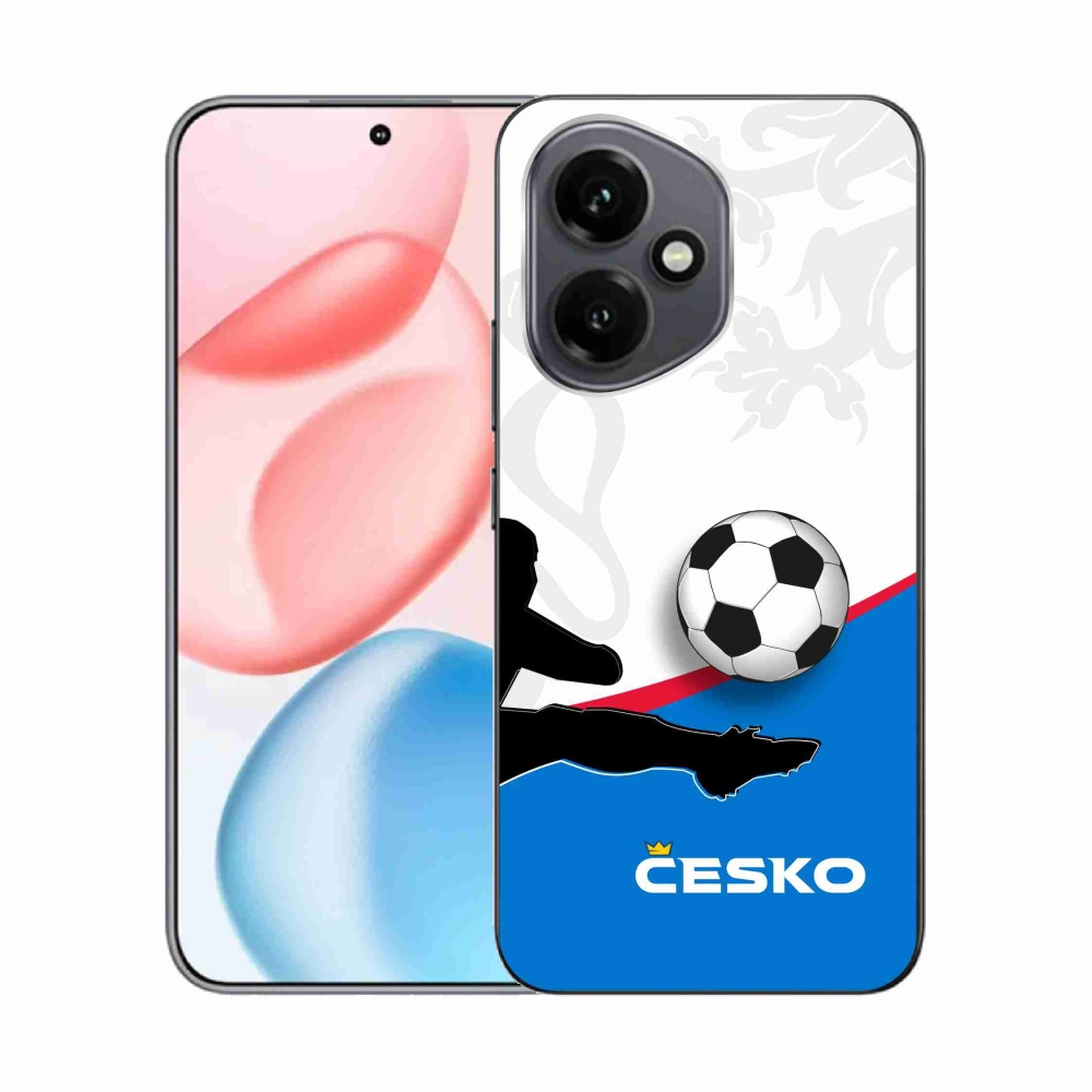 Gelový kryt mmCase na Honor 400 - fotbal Česko 3