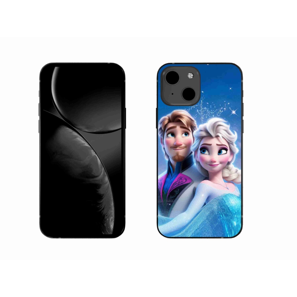 Gelový kryt mmCase na iPhone 13 6.1 - ledové království 1