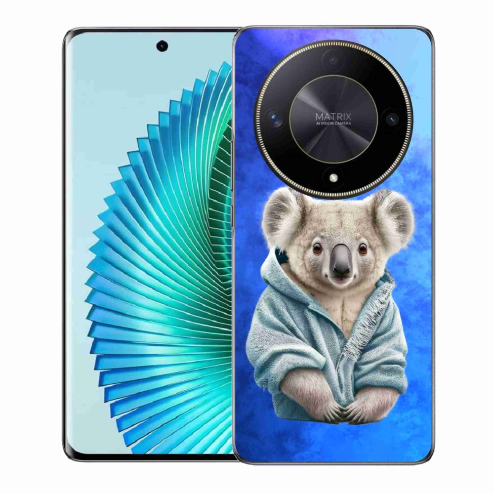 Gelový kryt mmCase na Honor Magic 6 Lite 5G - koala ve svetru
