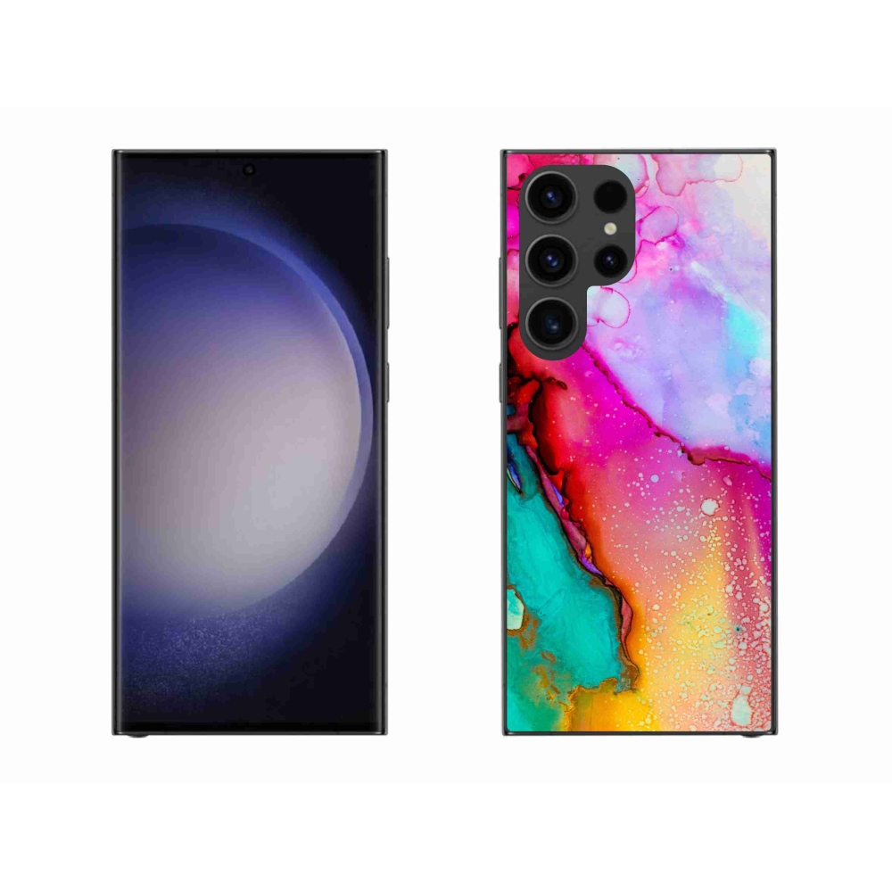 Gelový kryt mmCase na Samsung Galaxy S23 Ultra 5G - abstrakt 24