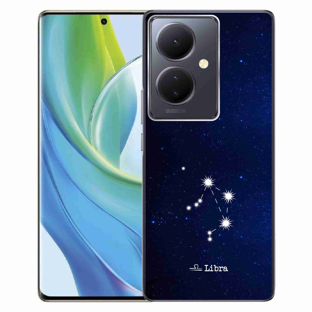 Gelový kryt mmCase na Vivo V29 Lite 5G - souhvězdí Váhy