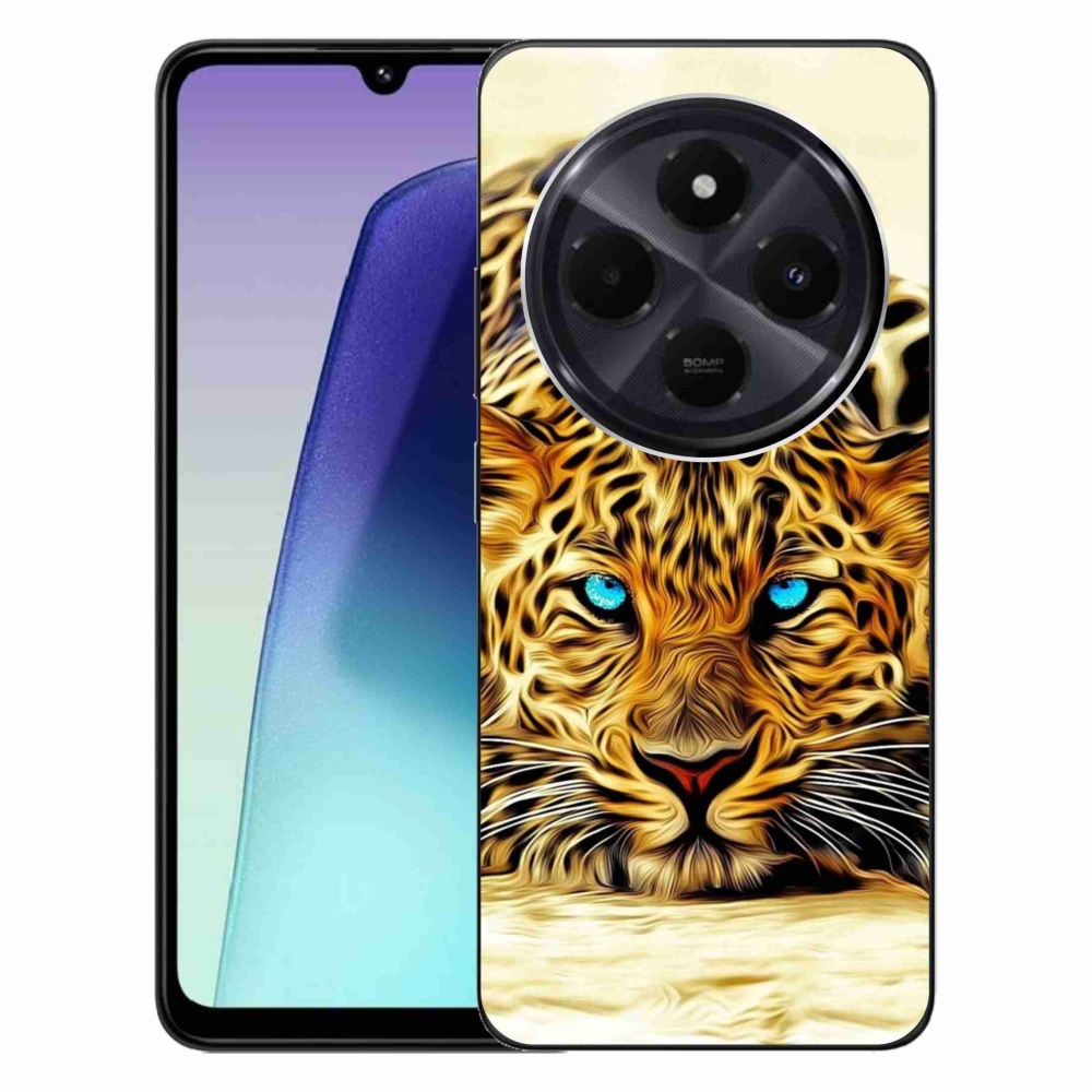 Gelový kryt mmCase na Xiaomi Redmi 14C/Poco C75 - kreslený tygr