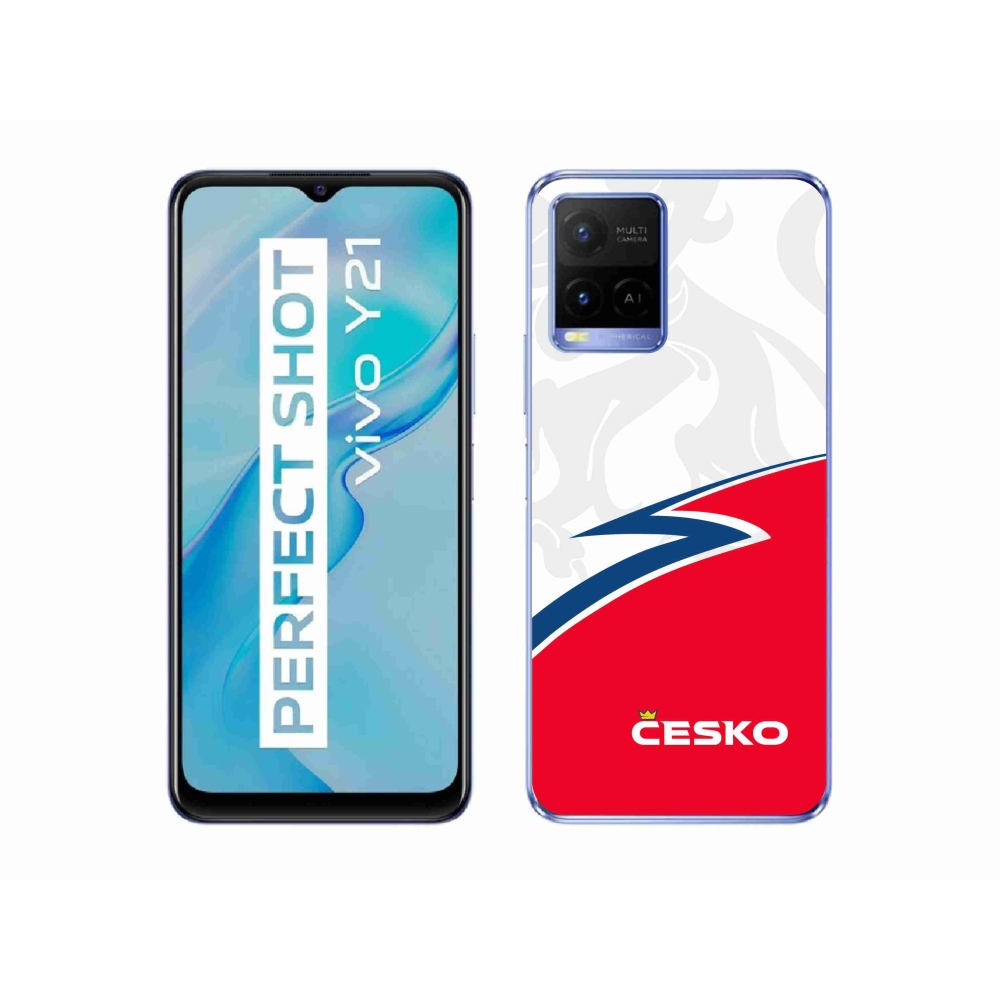 Gelový kryt mmCase na Vivo Y21/Y21s/Y33s - Česko 1