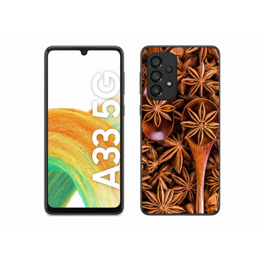 Gelový kryt mmCase na Samsung Galaxy A33 5G - vonný anýz