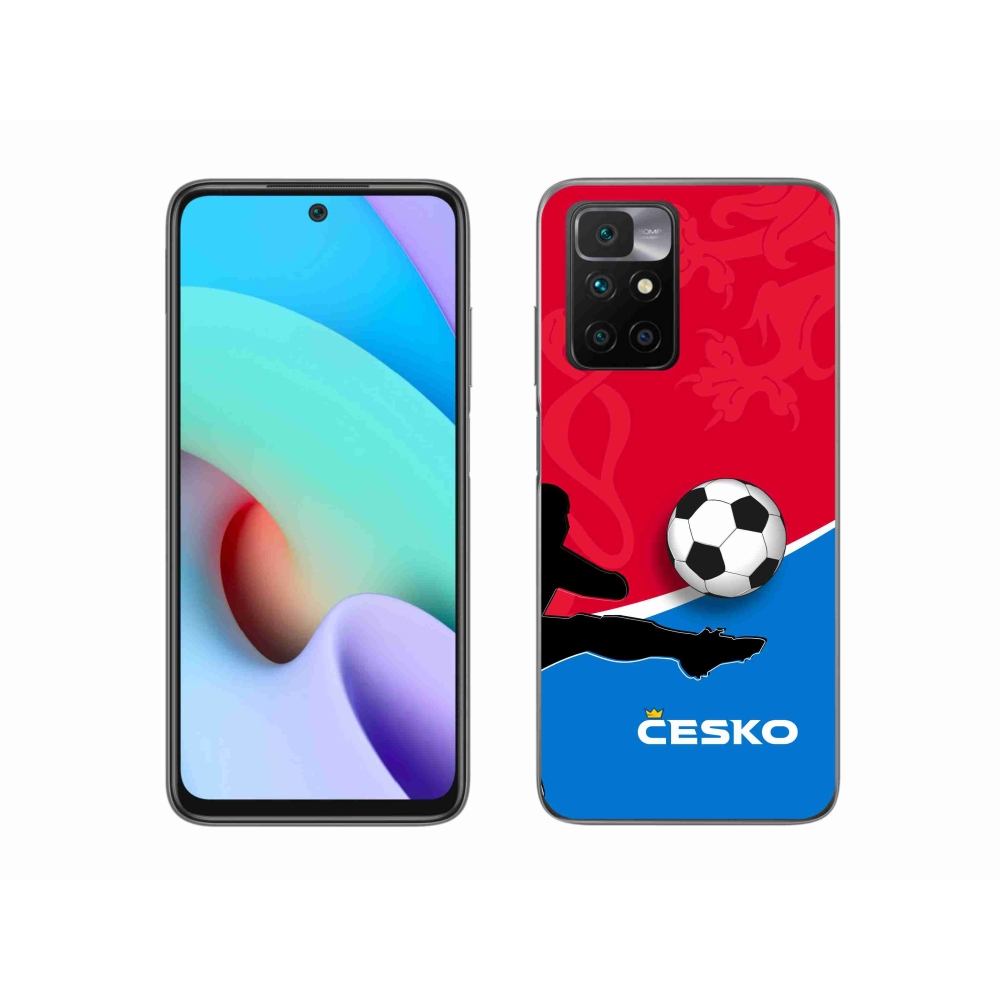 Gelový kryt mmCase na Xiaomi Redmi 10/Redmi 10 (2022) - fotbal Česko 2