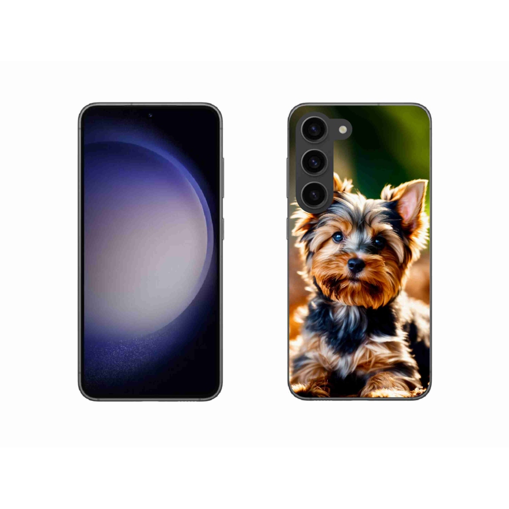 Gelový kryt mmCase na Samsung Galaxy S23 5G - jorkšír 10