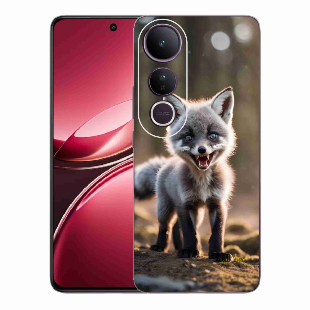 Gelový kryt mmCase na Vivo V50 Lite 4G/5G - rozzuřená liška