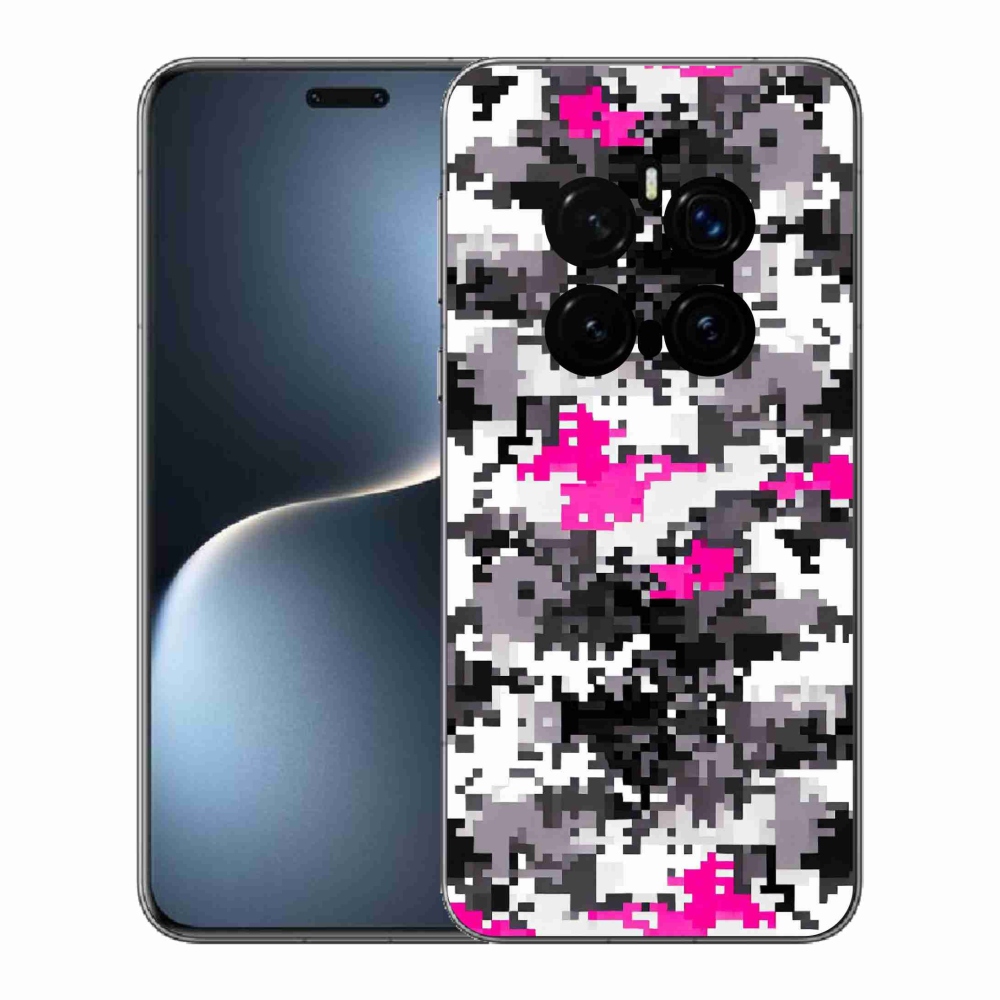 Gelový kryt mmCase na Honor Magic 7 Pro 5G - maskáčový vzor 4