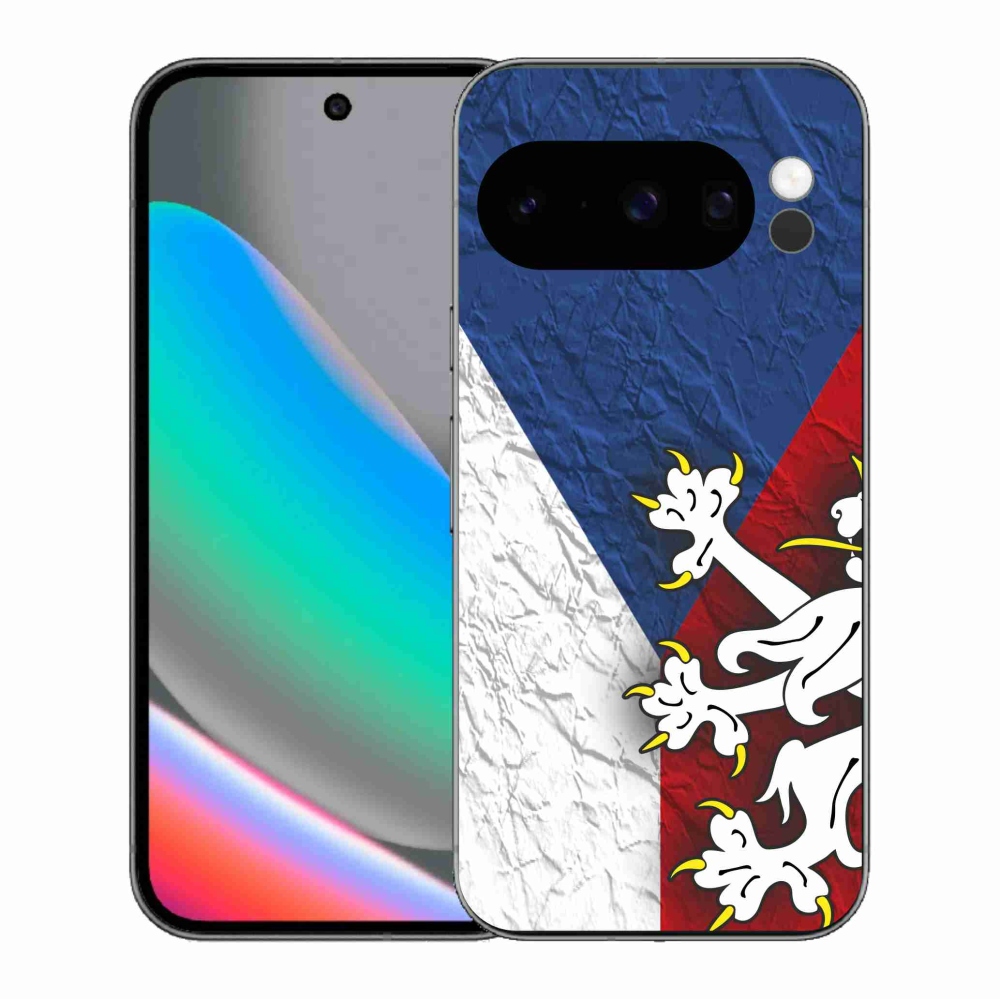 Gelový kryt mmCase na Google Pixel 10 Pro - česká vlajka 1