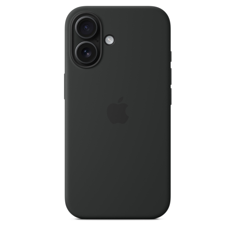 MYY13ZM/A Apple Silikonový Kryt vč. Magsafe pro iPhone 16 Black