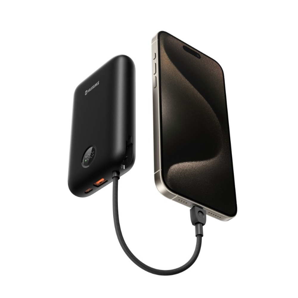 Powerbanka Swissten Voltbox 35W 30000 mAh - černá