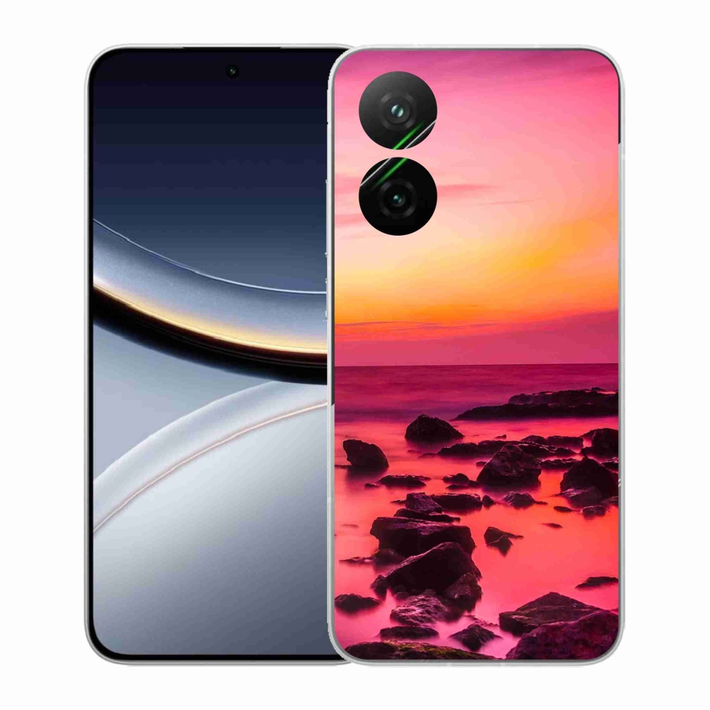 Gelový kryt mmCase na Xiaomi Poco F7 5G - moře a záře