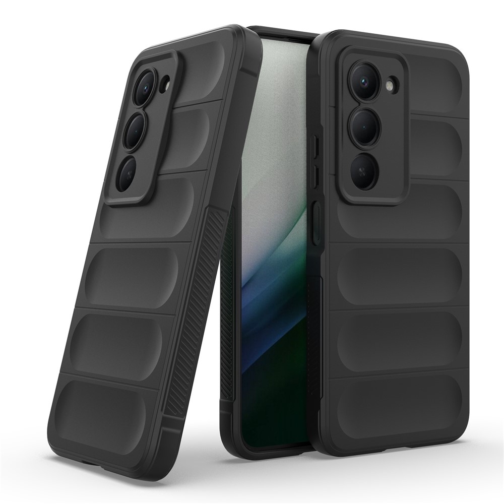 Rugg odolný gelový obal na Xiaomi Redmi 15 5G (169mm) - černý