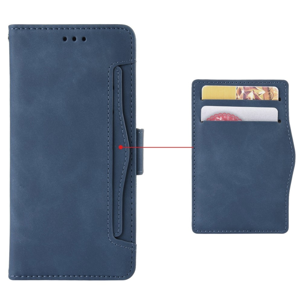 Cards knížkové pouzdro na Xiaomi Redmi Note 14S/Note 13 Pro 4G/Poco M6 Pro - modré