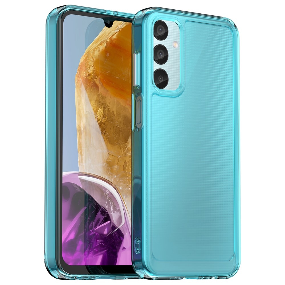 Candy gelový obal na Samsung Galaxy M15 5G - světlemodrý