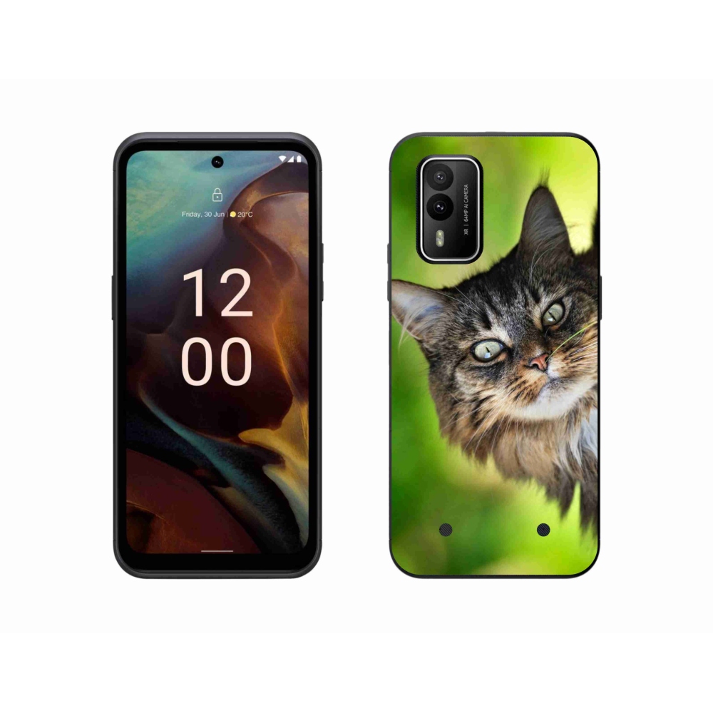 Gelový kryt mmCase na Nokia XR21 - kočka 3