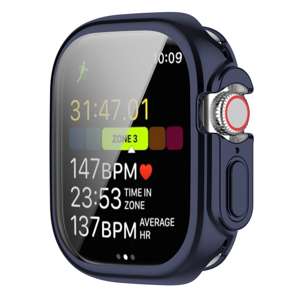 Soft nasazovací gelové ochranné pouzdro pro Apple Watch Ultra/Ultra 2 49 mm - tmavěmodré