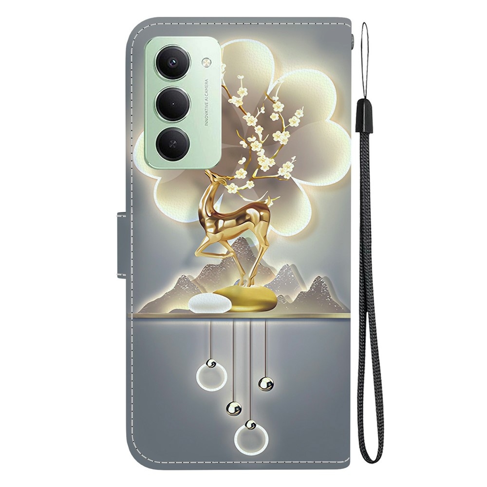 Versatile knížkové pouzdro na Xiaomi Redmi 15 4G (171mm) - jelen sika