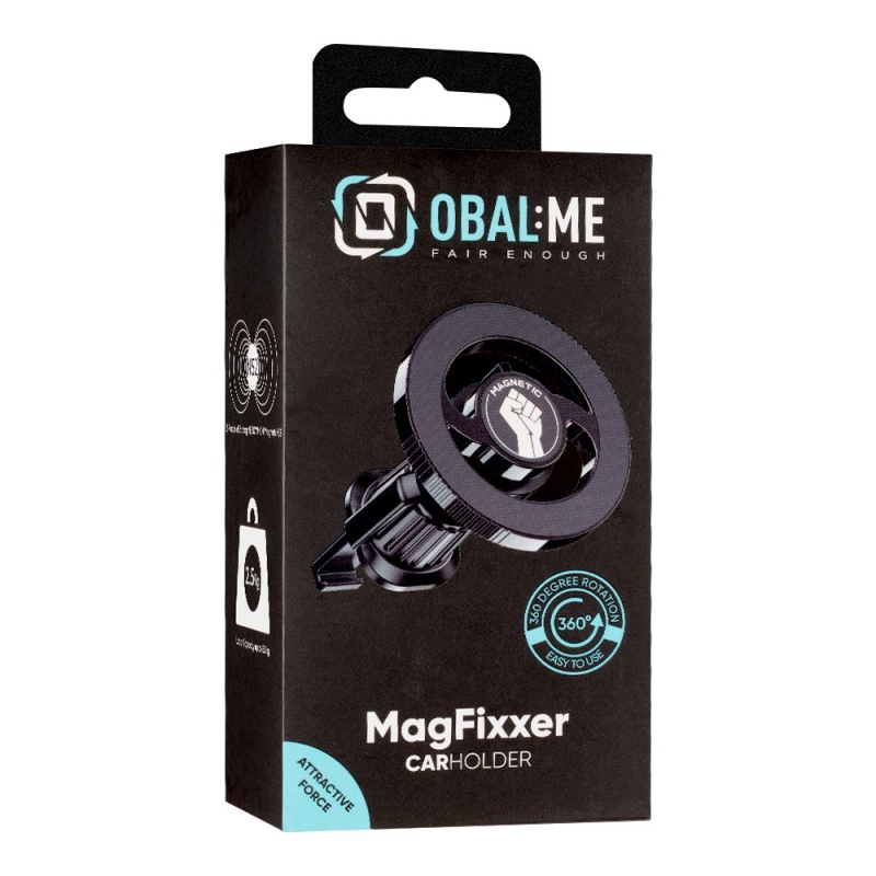 OBAL:ME MagFixxer Držák do Auta Black