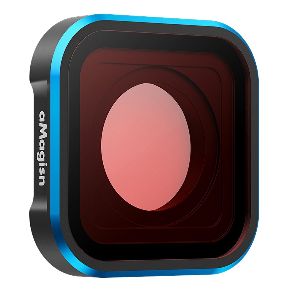 AMAGISN potápěčský filtr světle červený pro GoPro Hero 13/12/11/11 Mini/10/9