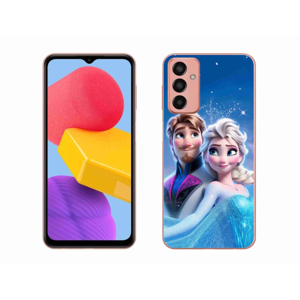 Gelový kryt mmCase na Samsung Galaxy M13 - ledové království 1
