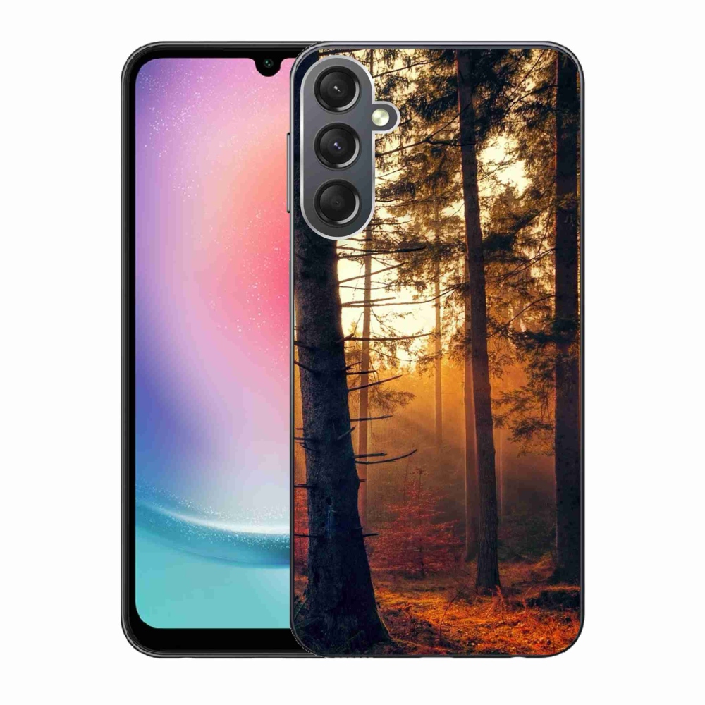 Gelový obal mmCase na Samsung Galaxy A24 - les