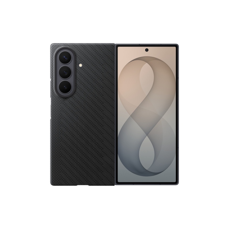 EF-KF976SBE Samsung Carbon Magnetický Kryt pro Galaxy Z Fold 8 Ultra Black
