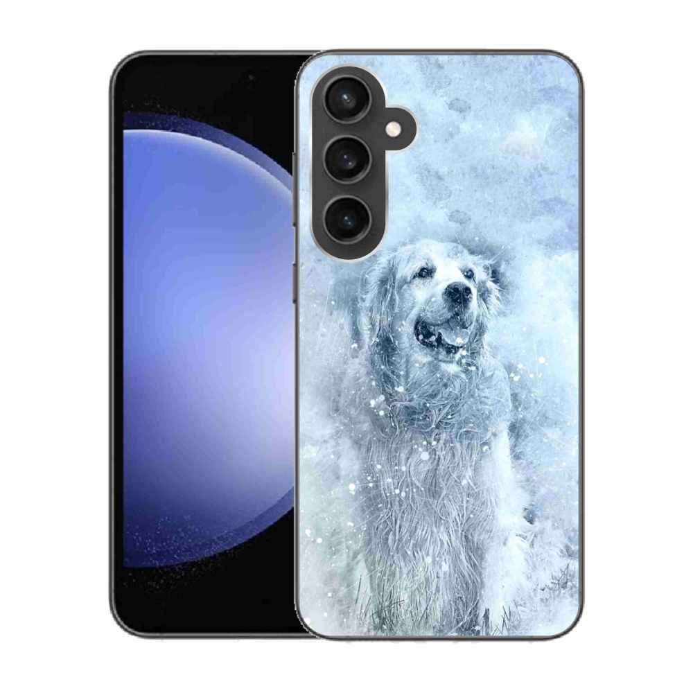 Gelový obal mmCase na Samsung Galaxy S23 FE - retrívr