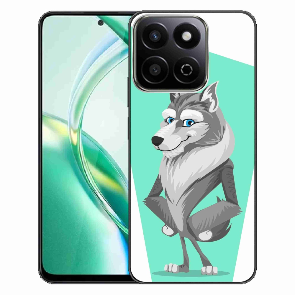 Gelový kryt mmCase na Honor 200 Smart 5G - kreslený vlk