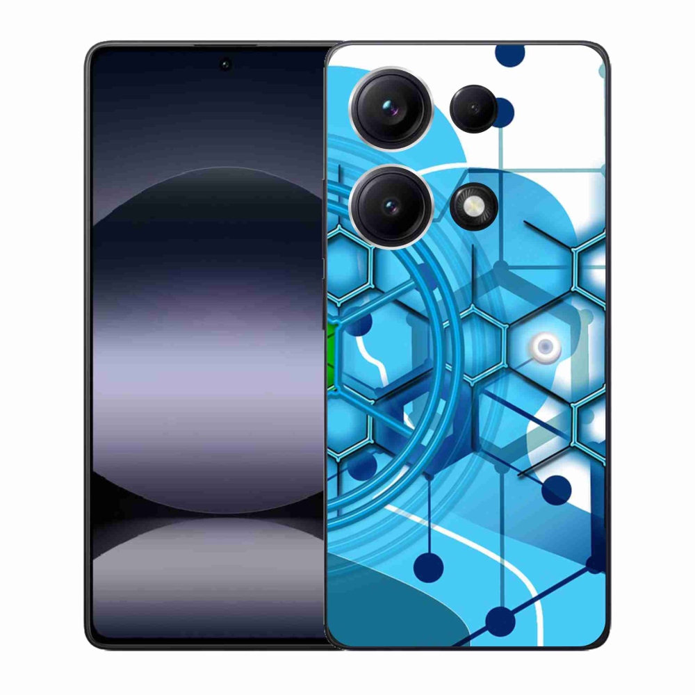 Gelový kryt mmCase na Xiaomi Redmi Note 14S - abstraktní vzor 2
