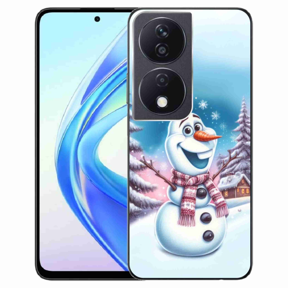 Gelový kryt mmCase na Honor X7b/Honor 90 Smart - ledové království