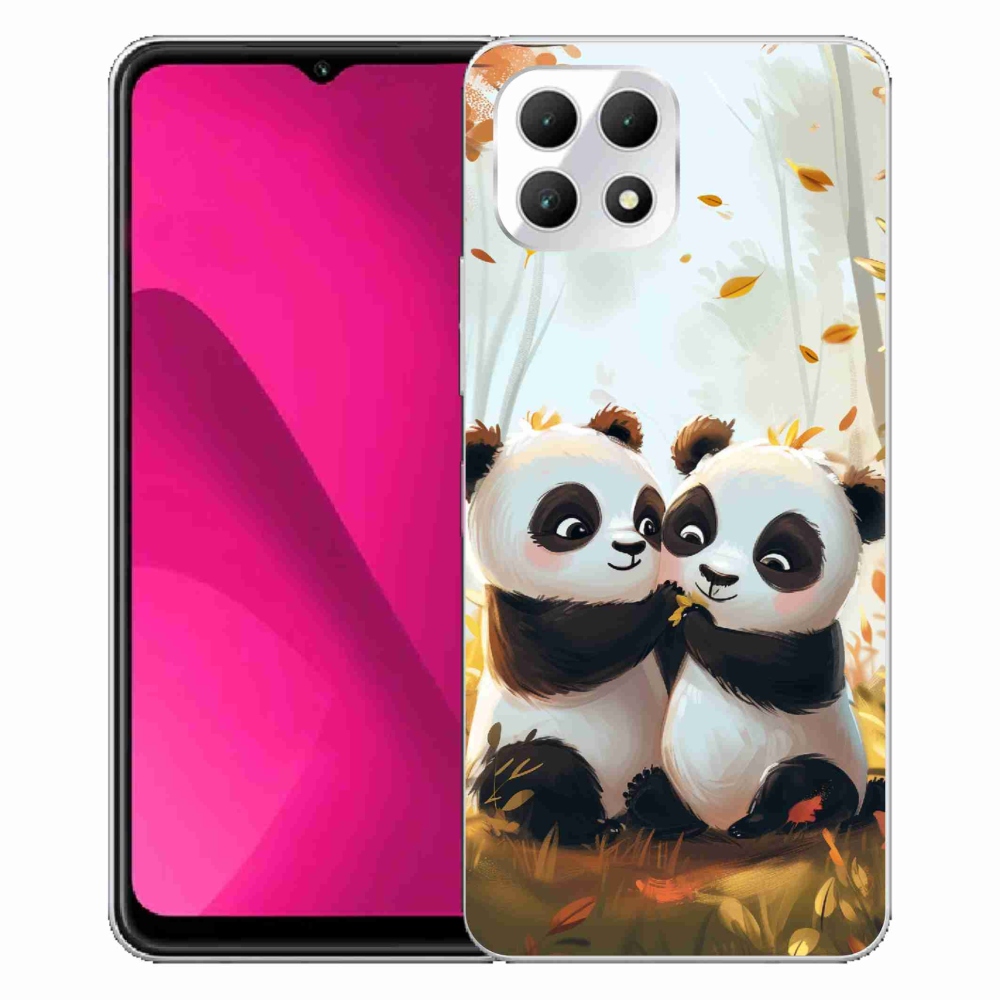 Gelový kryt mmCase na T-Mobile T Phone 2 - pandy