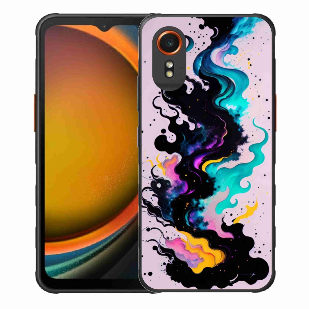 Gelový kryt mmCase na Samsung Galaxy Xcover 7 - abstraktní motiv 4