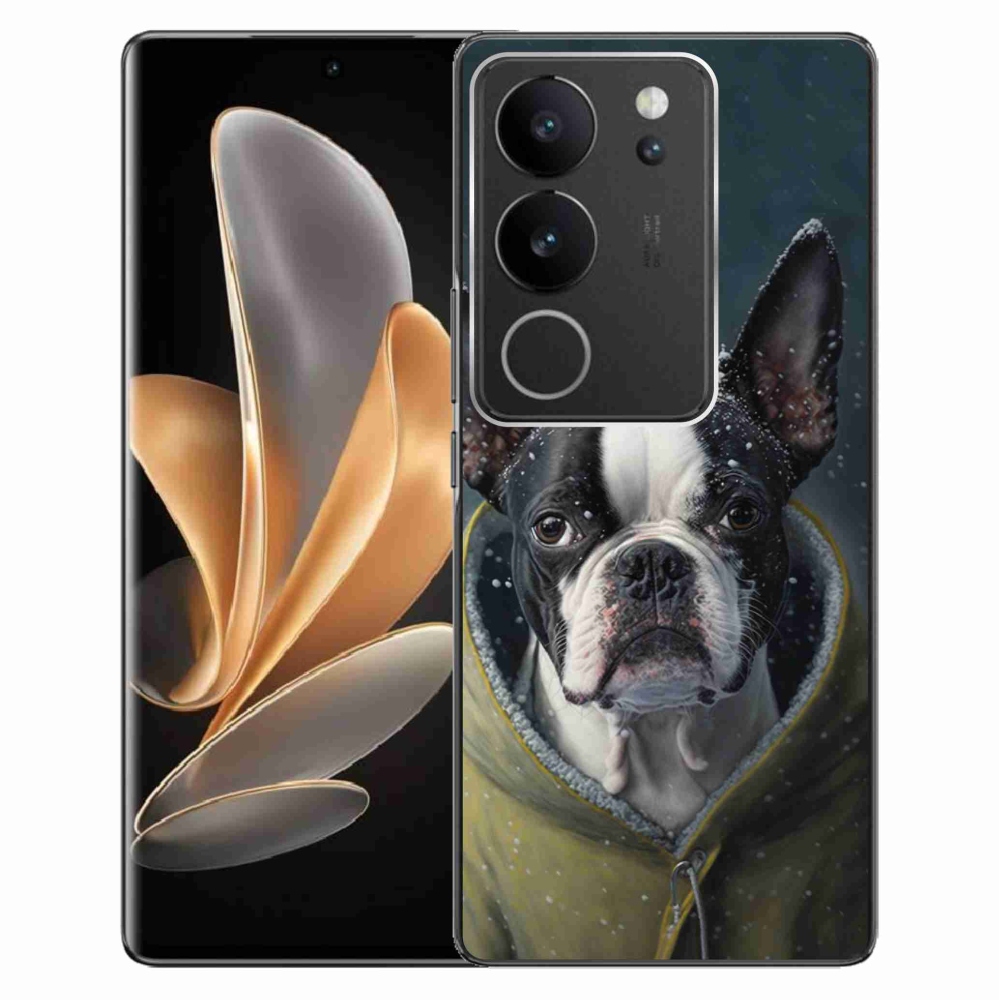 Gelový kryt mmCase na Vivo V29 5G - buldoček