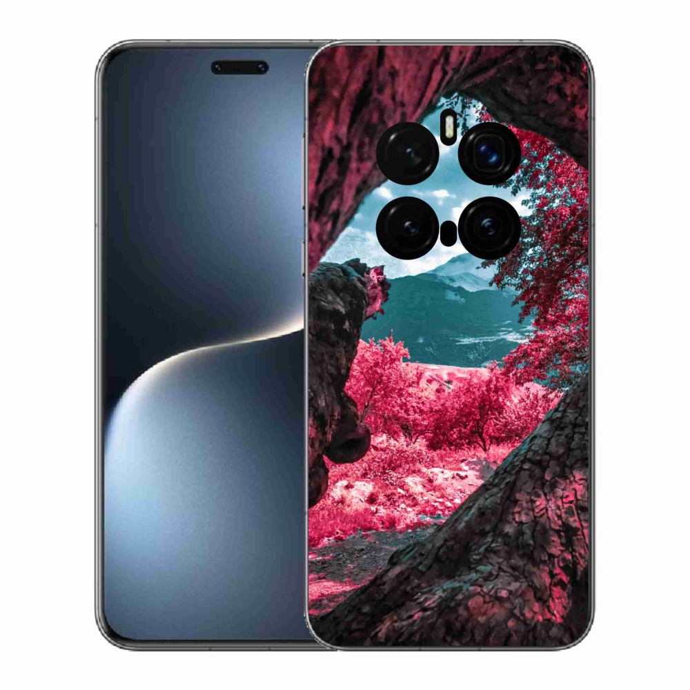 Gelový kryt mmCase na Honor Magic 7 Pro 5G - výhled na hory