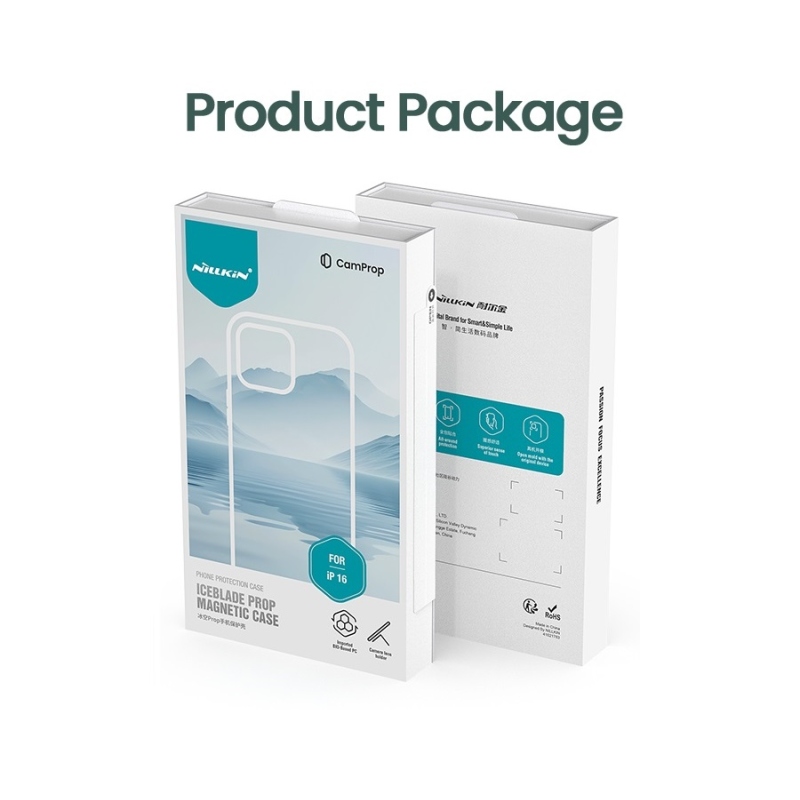 Nillkin Iceblade Prop Magnetic Kryt pro Apple iPhone 16 Black