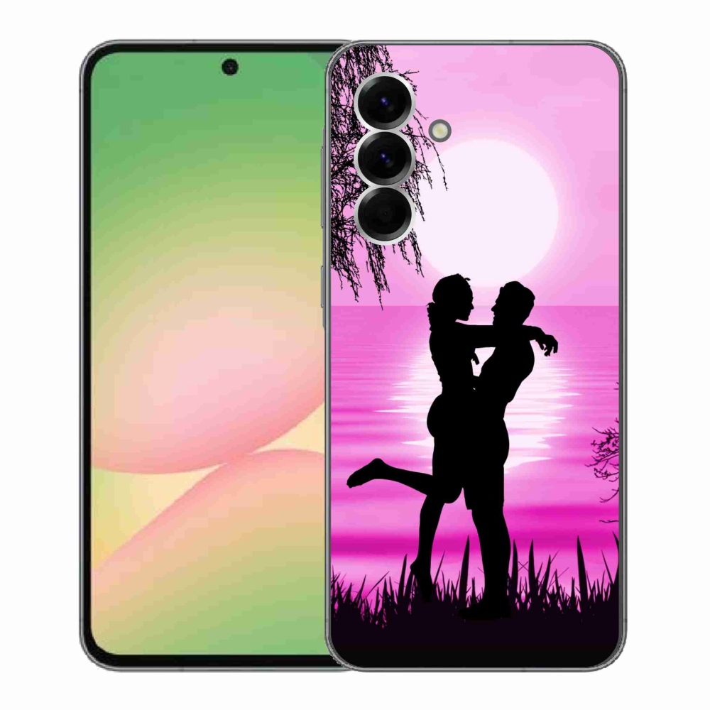 Gelový kryt mmCase na Samsung Galaxy A56 5G - západ slunce