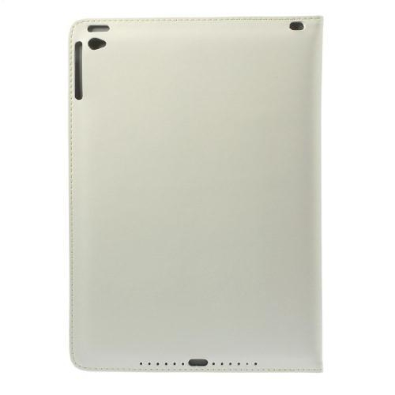 Kusi PU kožené pouzdro se stojánkem na iPad Air 2 - bílé