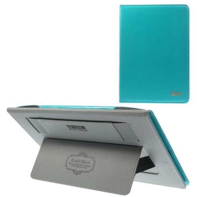 Kusi PU kožené pouzdro se stojánkem na iPad Air 2 - modré